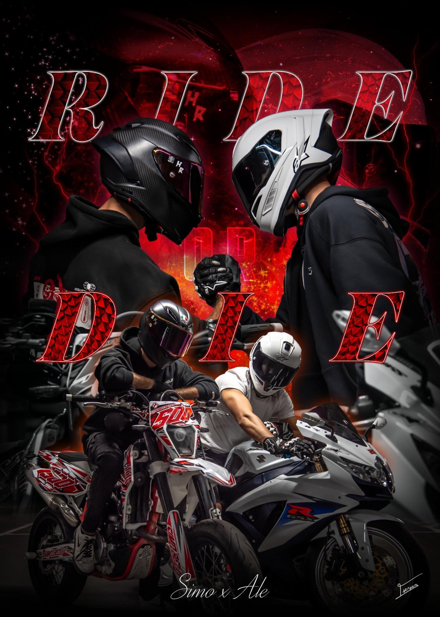 RIDE OR DIE - Simo Belli (non replicabile)