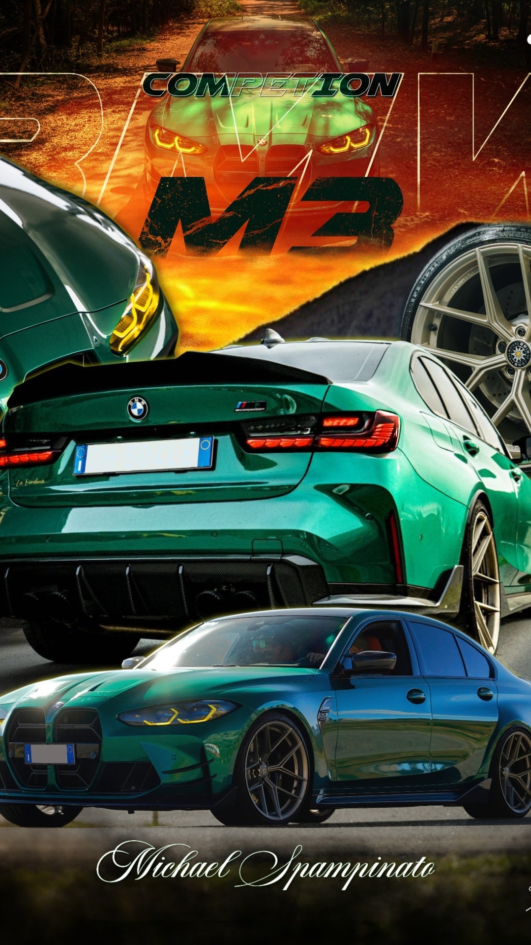 BMW M3 Competition — Design personalizzato per Michael Spampinato (non replicabile)