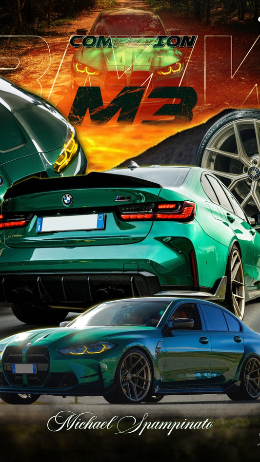 BMW M3 Competition — Design personalizzato per Michael Spampinato (non replicabile)
